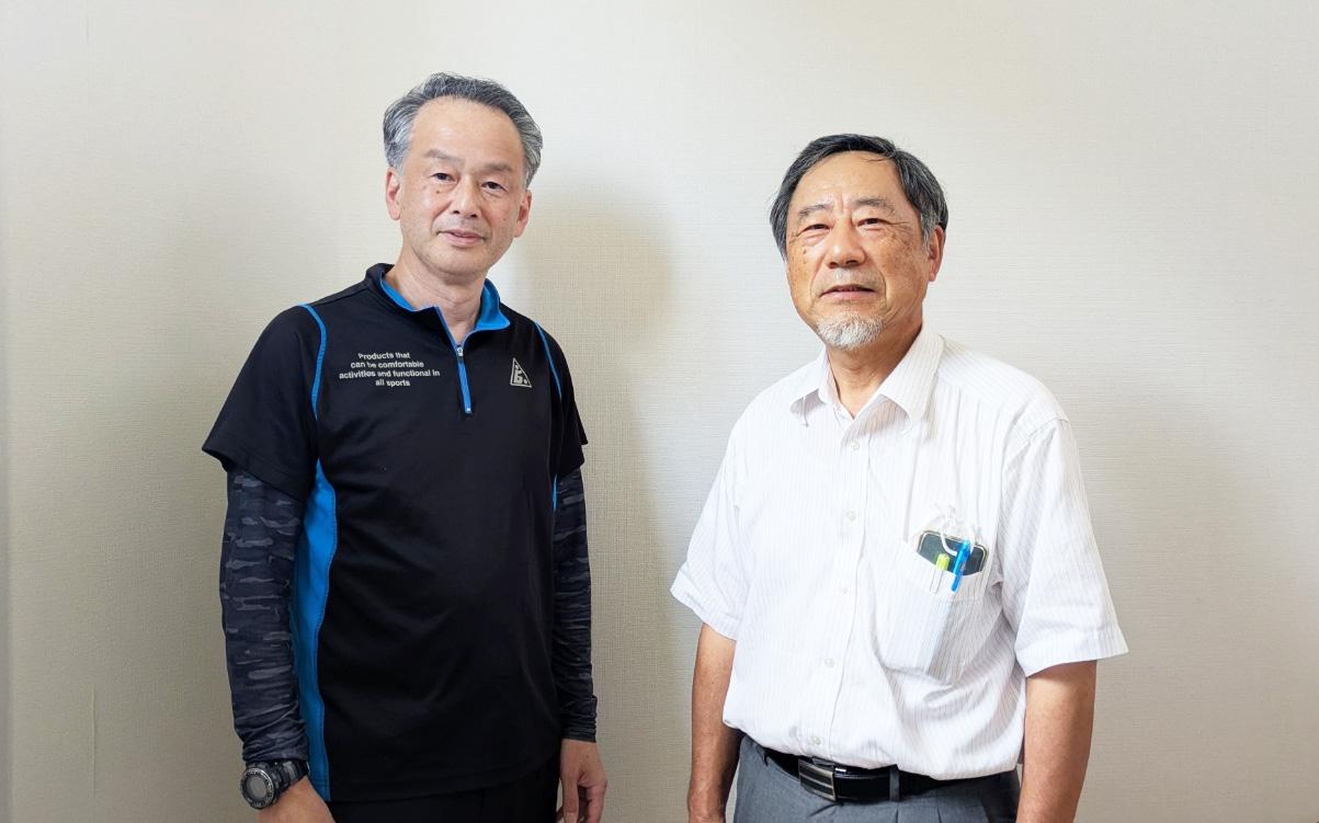 杉澤理事長と佐川施設長